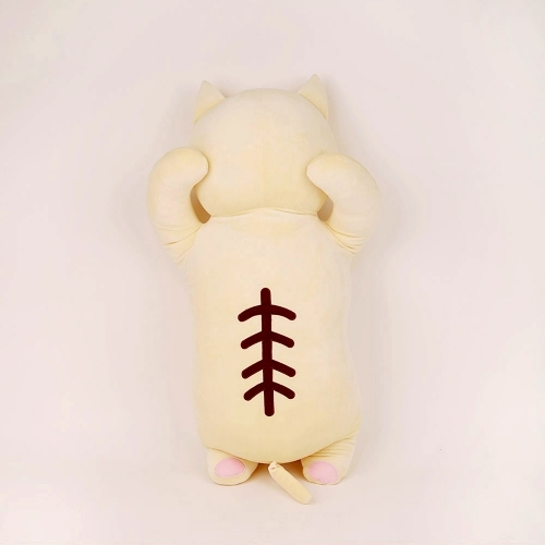 "유유자적냥" 대형 모찌 고양이 쿠션 바디필로우 (90cm)
